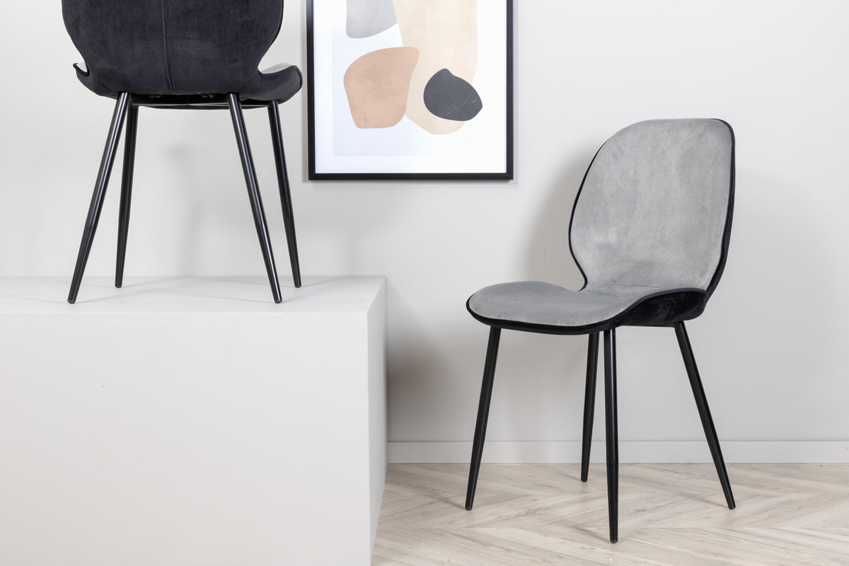 Emma Dining Chair 2-pack Grey