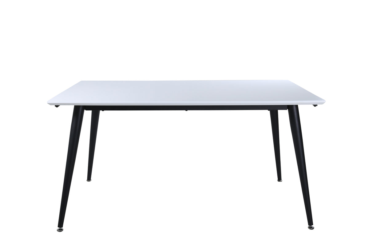 Jimmy Rectangular Dining Table 150 x 90 White