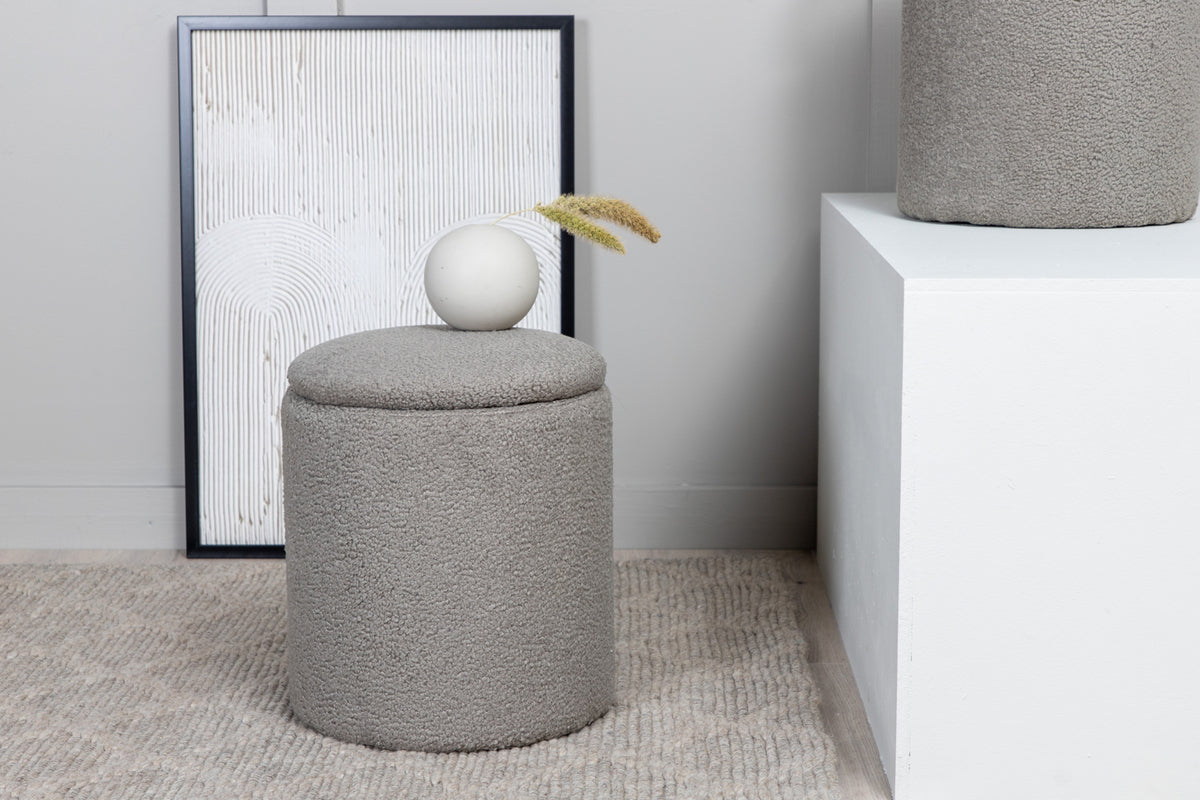 Limpen Pouf ø32 ⌀32 Grey