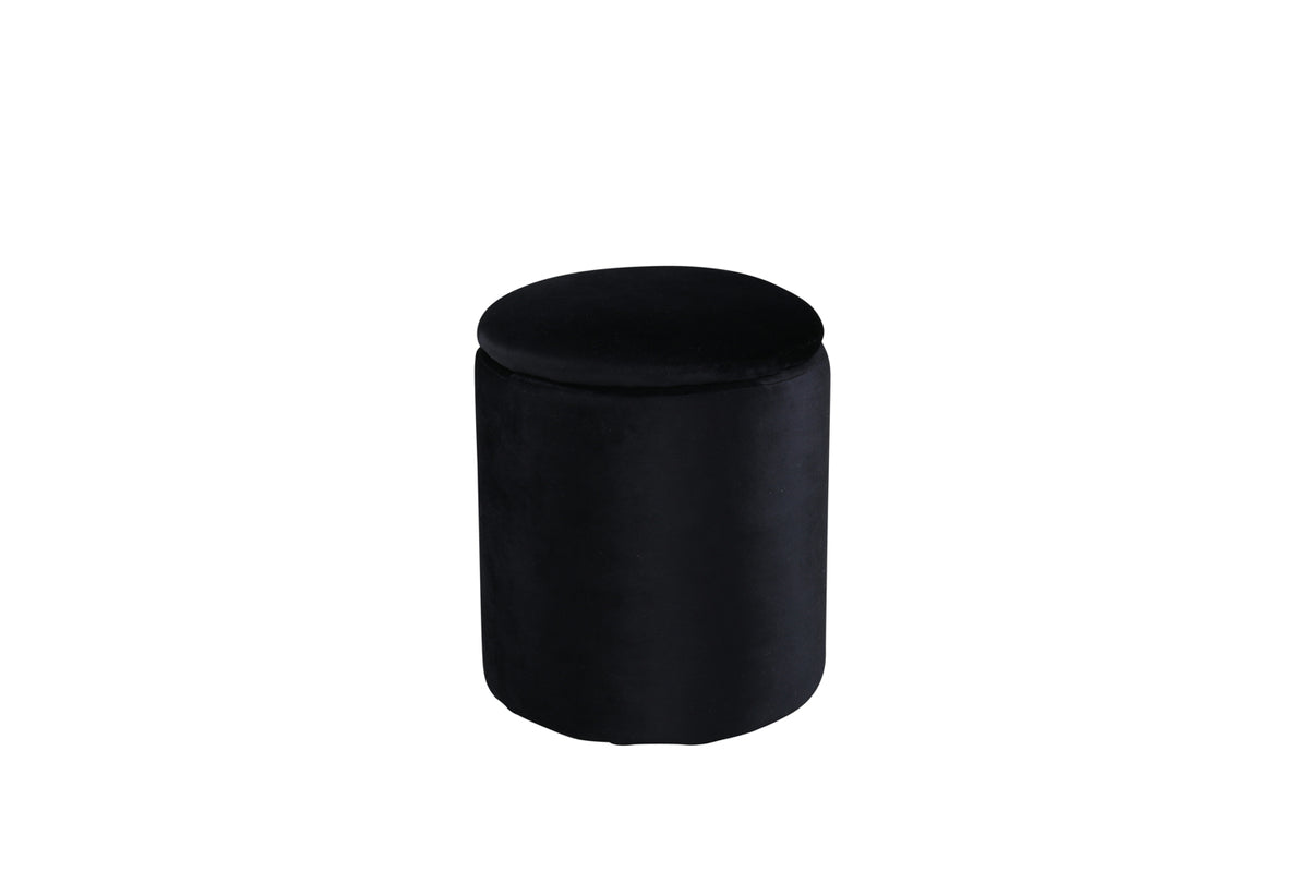 Limpen Pouf ø32 ⌀32 Black