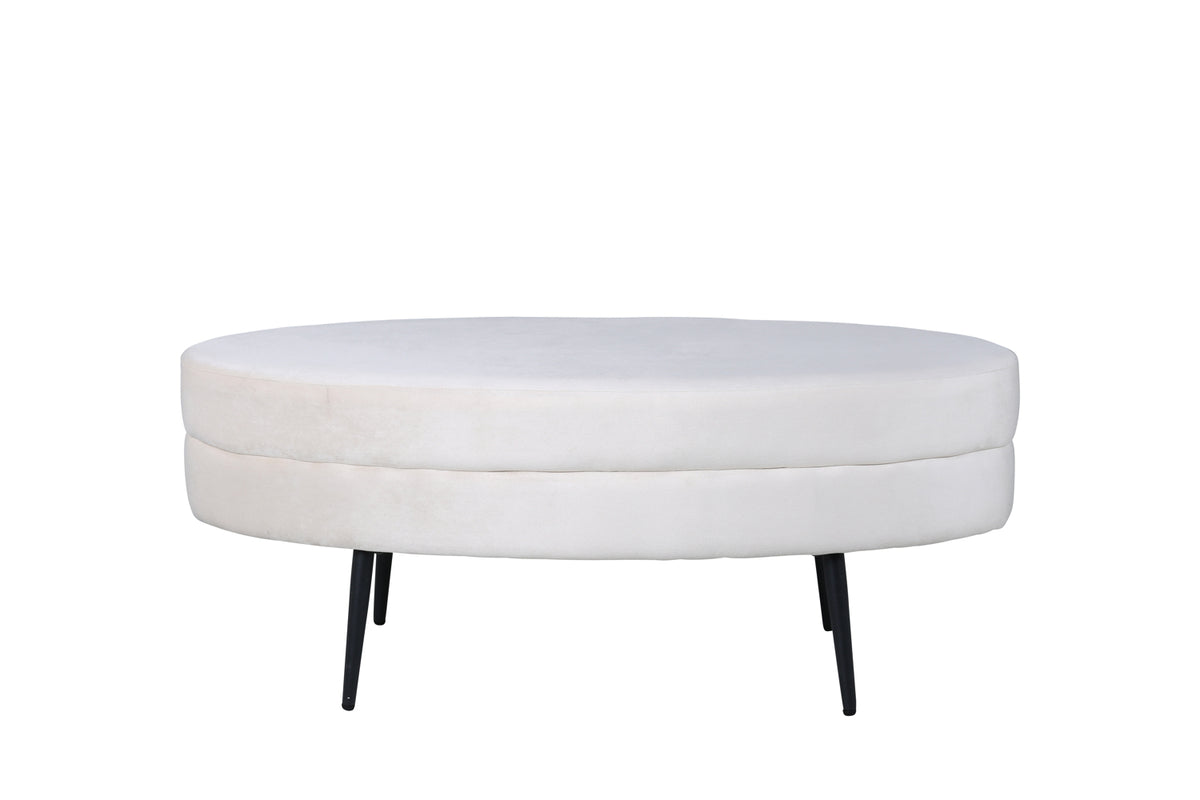 Otto Ottoman 40 x 41 x 100 White