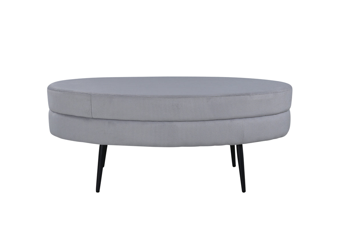Otto Ottoman 40 x 41 x 100 Grey