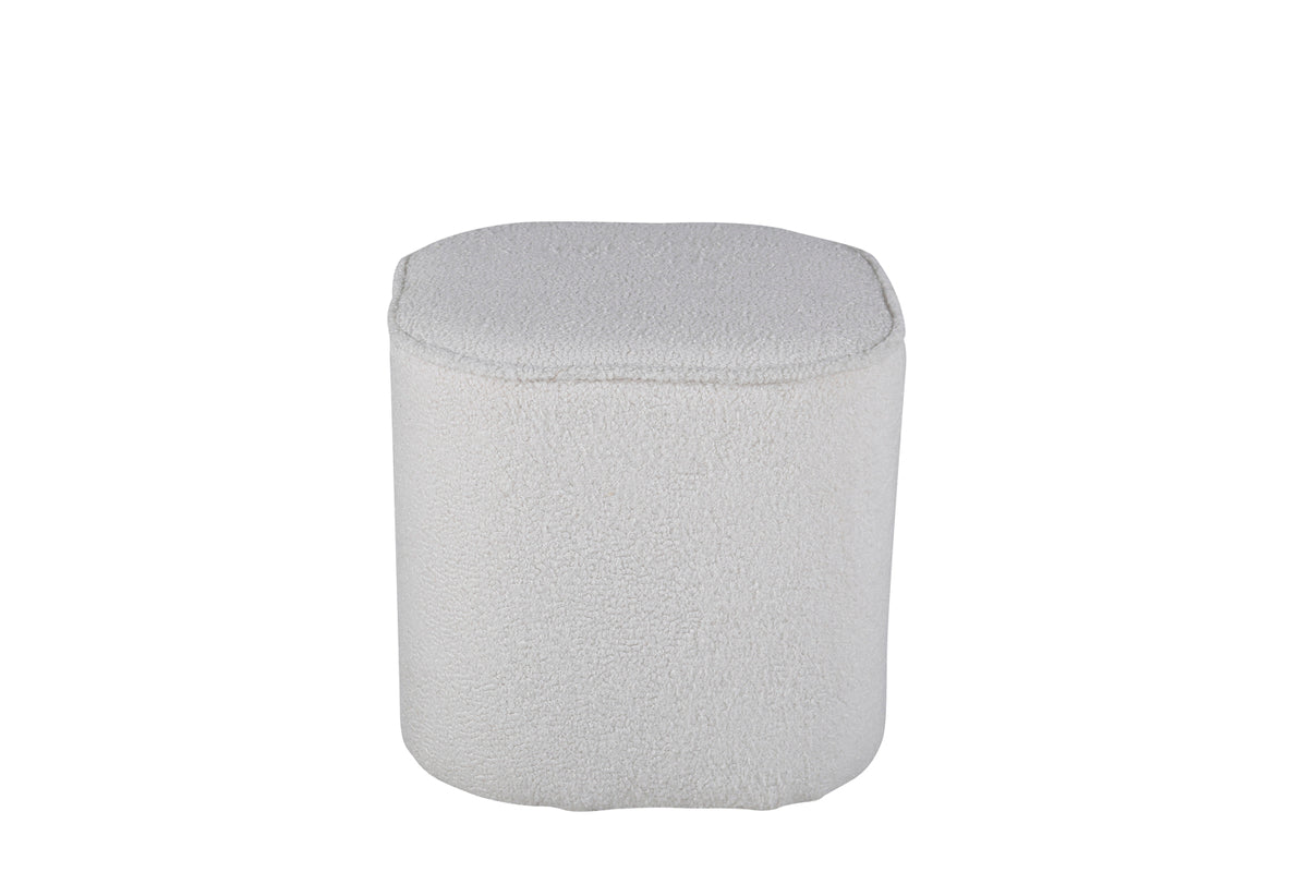 Piff Pouf ø44 ⌀44 White