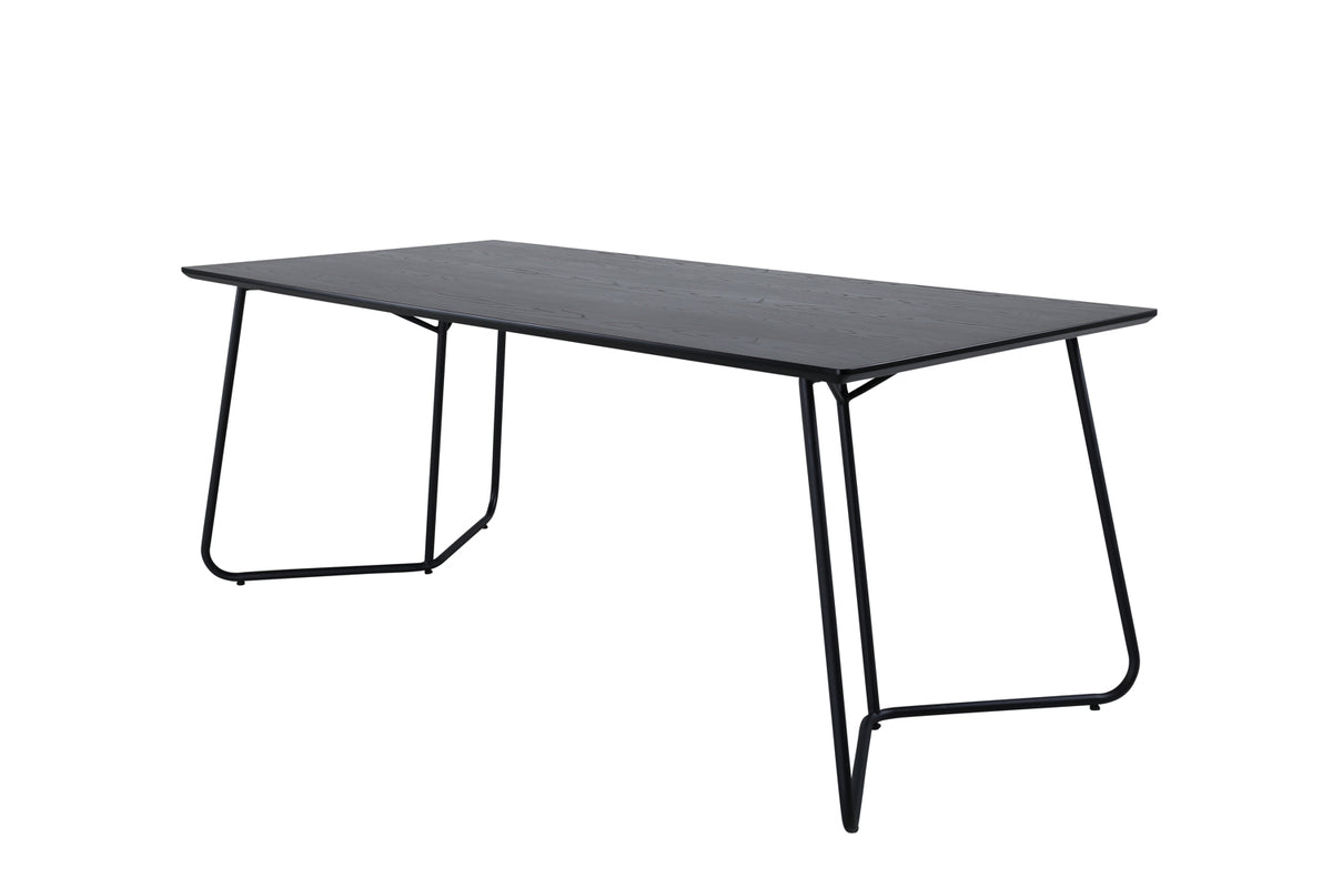 Petra Rectangular Dining Table 190 x 90 Black