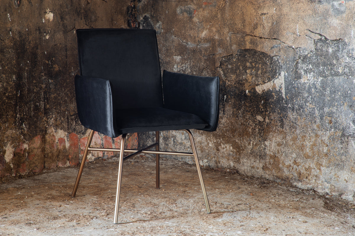 Petra Dining Chair Black