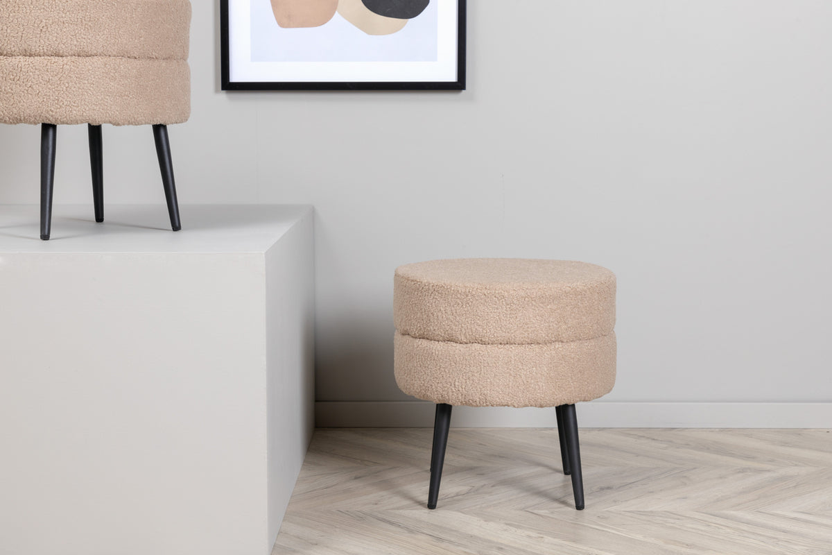Pot Pouf ø40 ⌀40 Beige