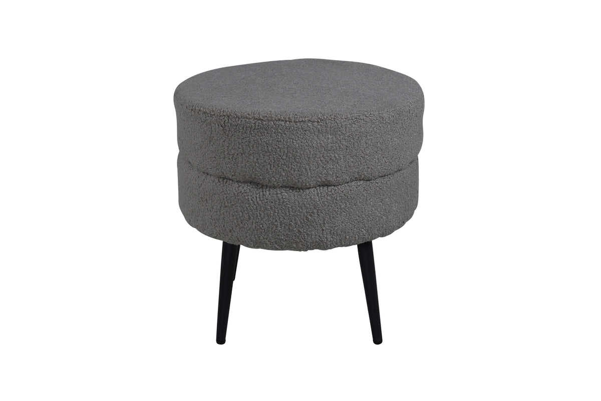 Pot Pouf ø40 ⌀40 Grey