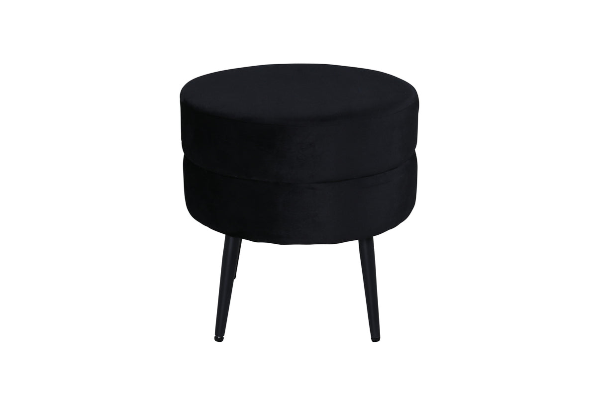 Pot Pouf ø40 ⌀40 Black