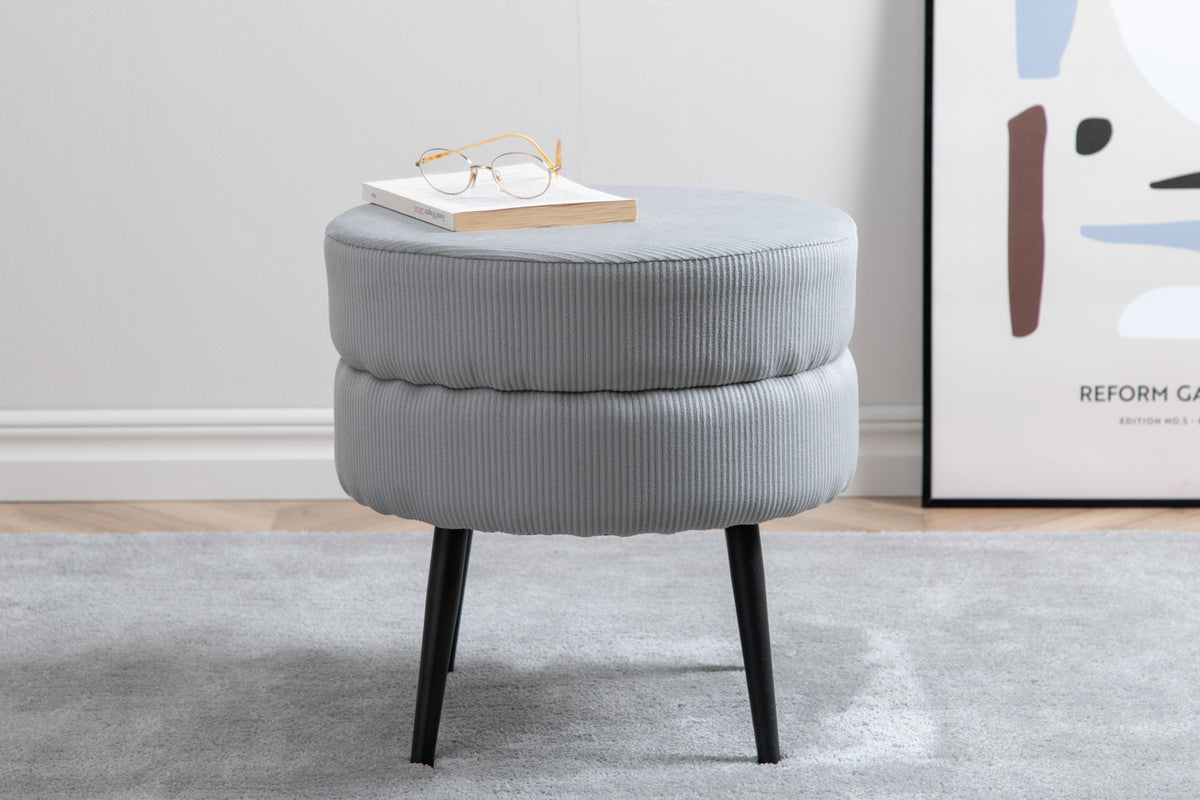 Pot Pouf ø40 ⌀40 Grey