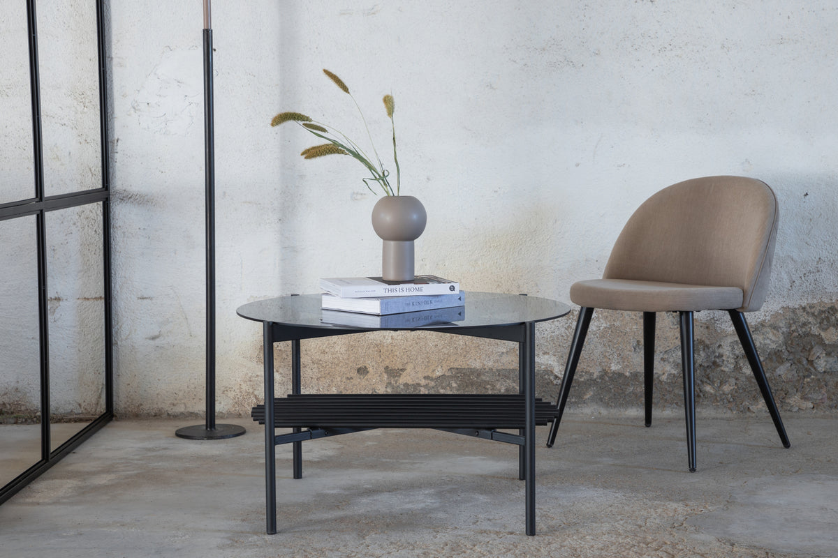 Coffee table ø80 Black