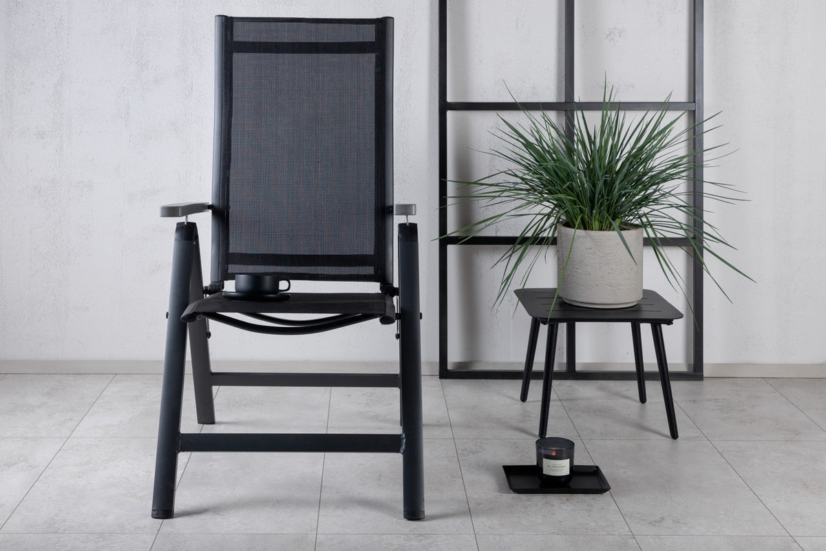 Albany Position Chair 2-pack Black