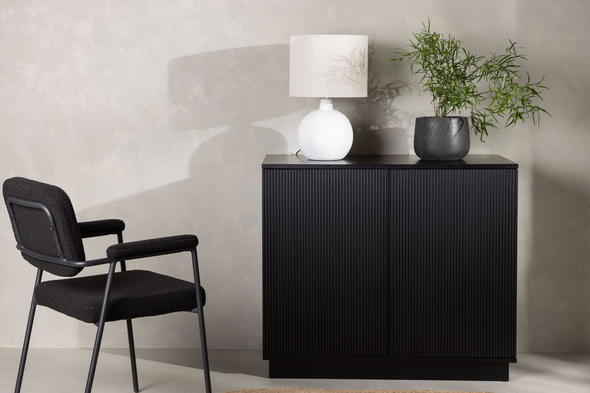 Lenox Cabinet 100 x 86.5 Black