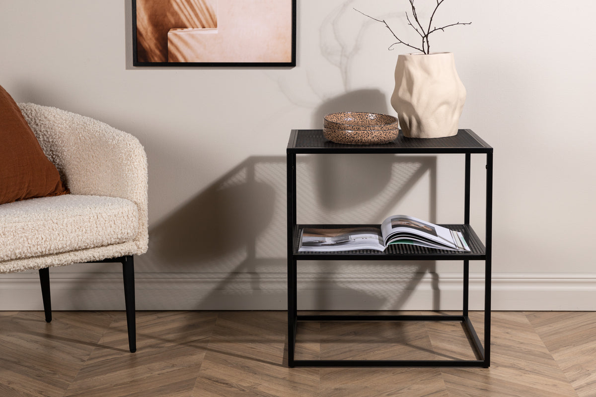 Netz Sofa Table 55 x 55 Black