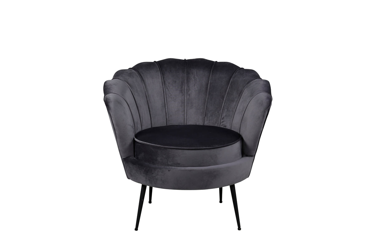 Calais Armchair Dark Grey