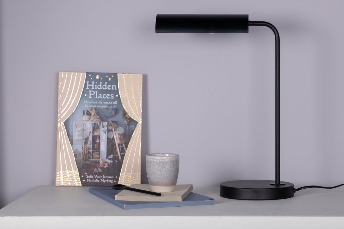 Harmonica Table Lamp Black