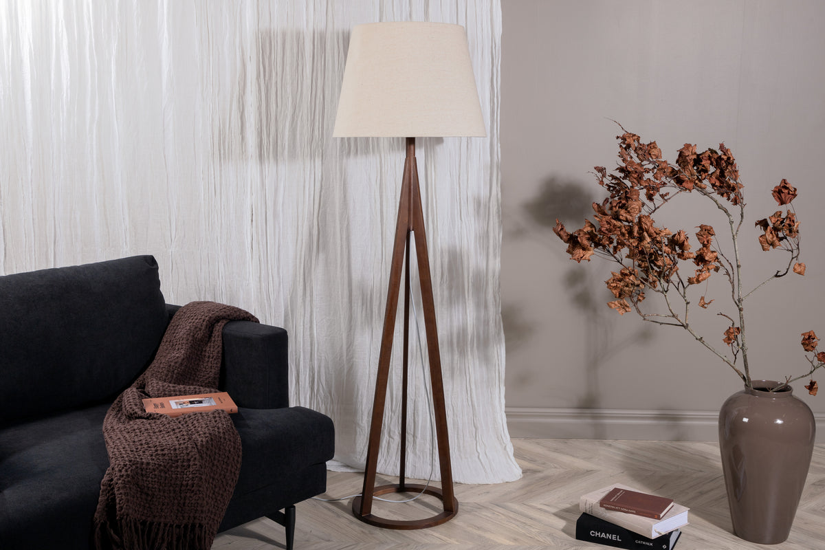 Kona Floor Lamp Brown
