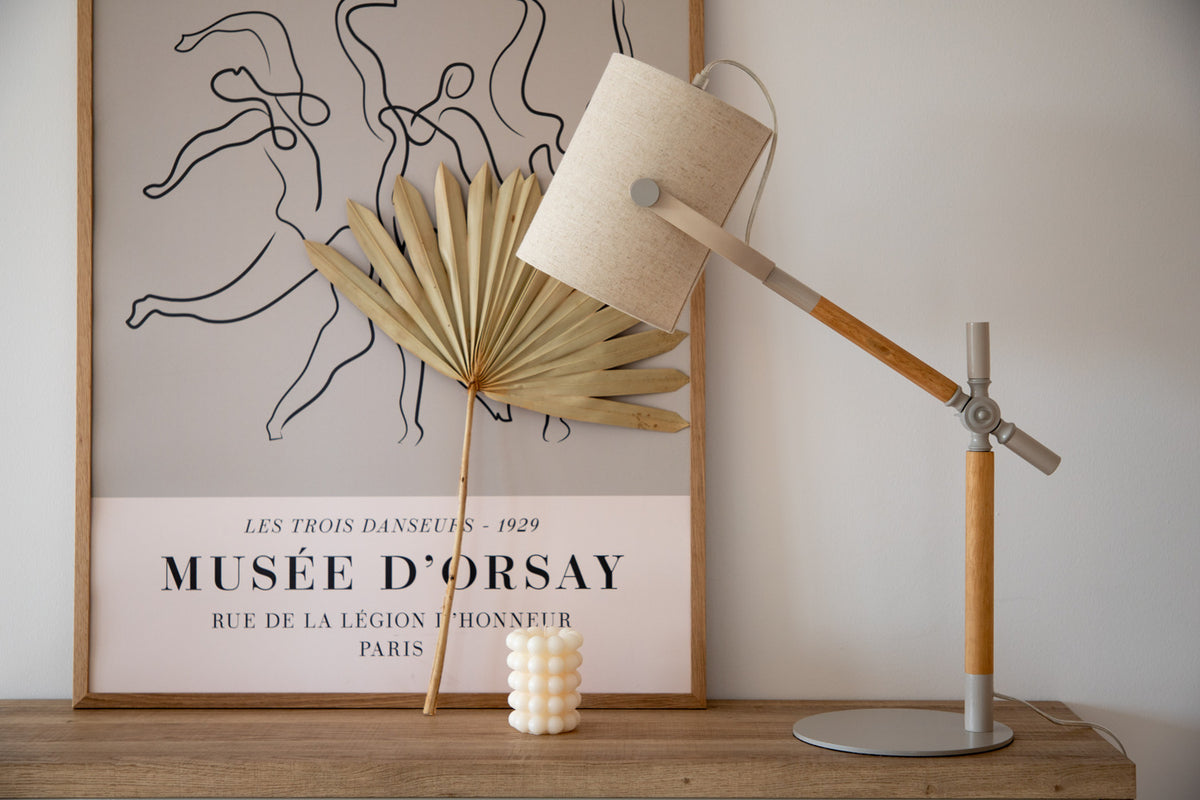 Dennis Table Lamp Beige