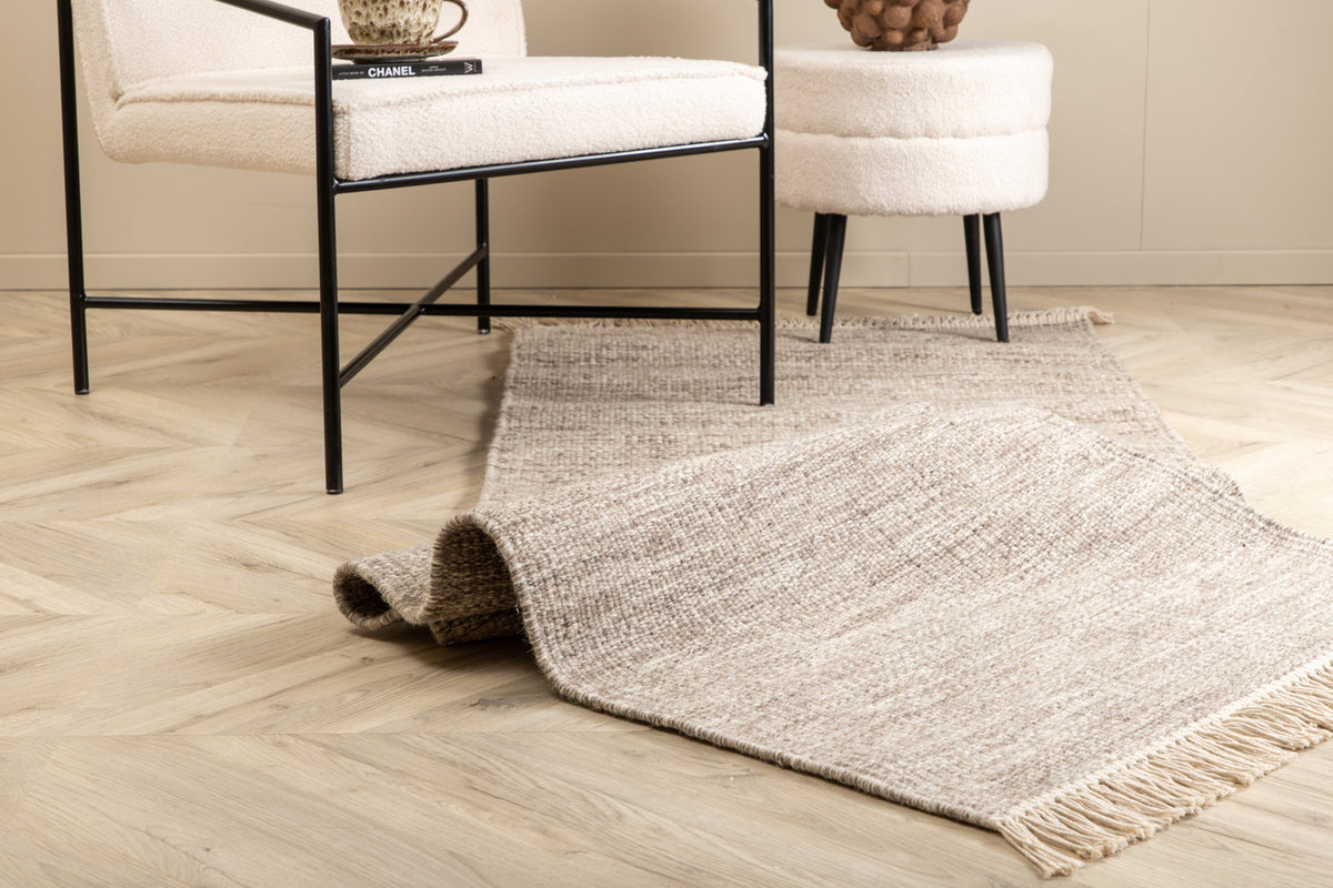 Cyrus Rectangular Carpet 250 x 80 Beige
