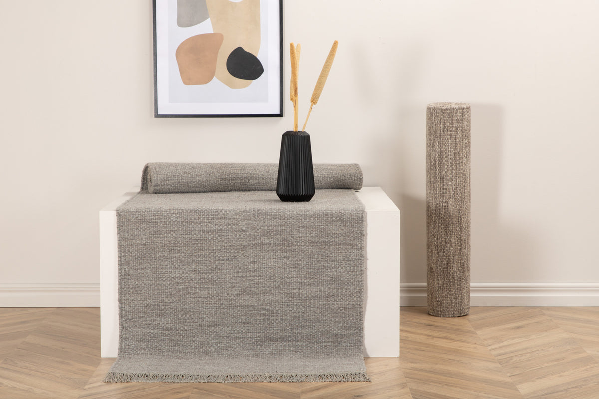 Cyrus Rectangular Carpet 250 x 80 Grey