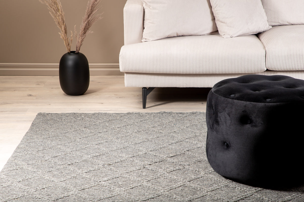 Cloudy Rectangular Carpet 230 x 160 Grey