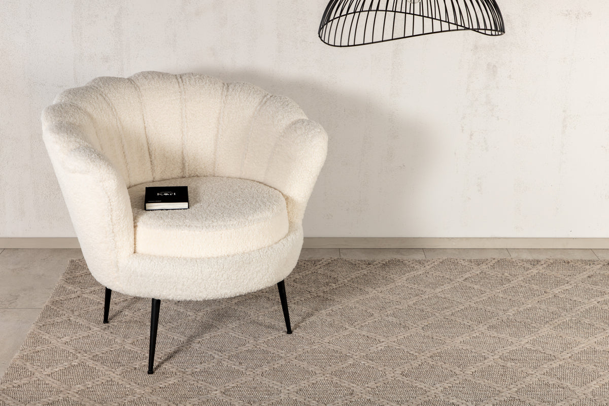 Cloudy Rectangular Carpet 230 x 160 Beige