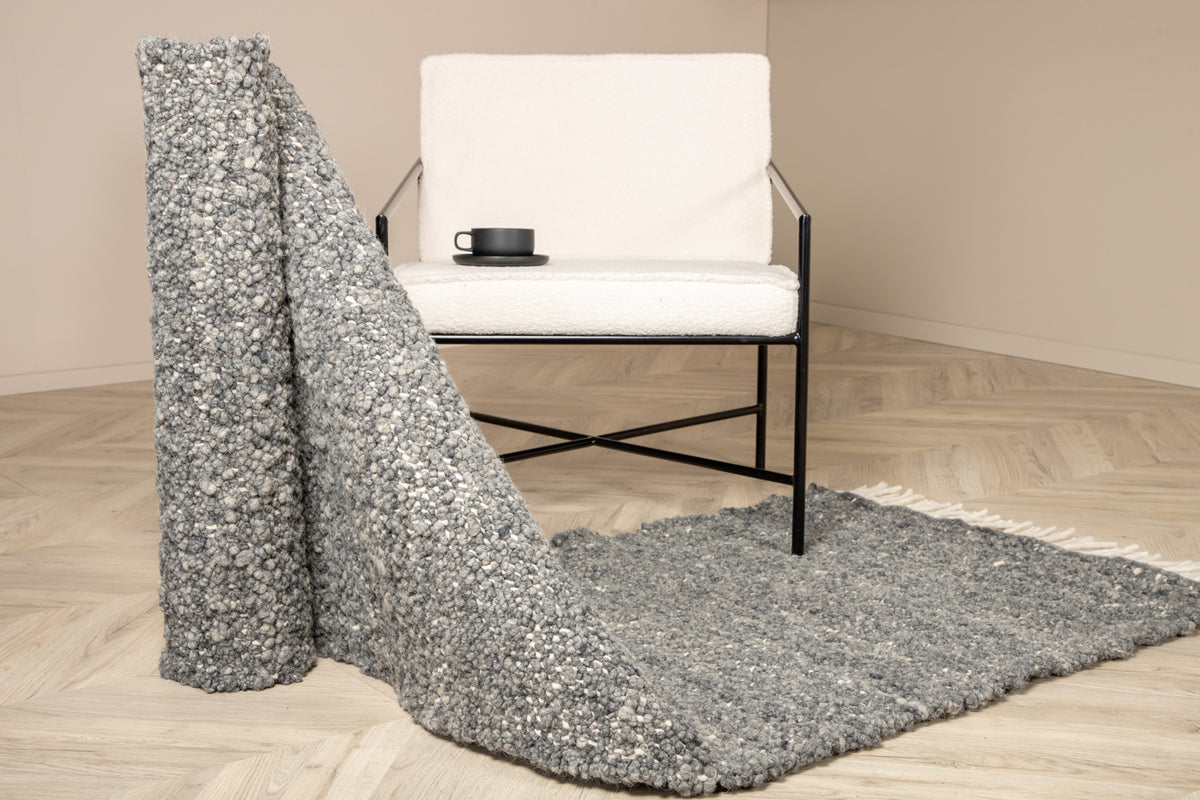 Betina Rectangular Carpet 250 x 80 Grey