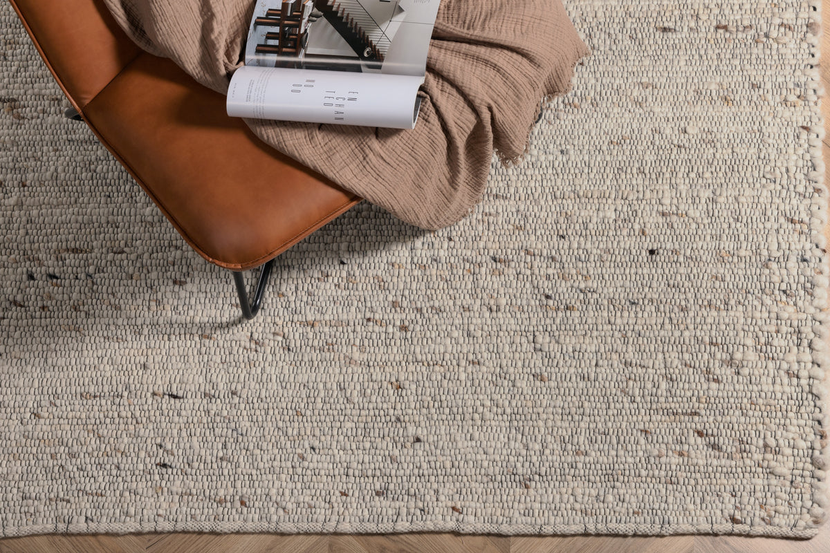 Loump Rectangular Carpet 230 x 160 Beige