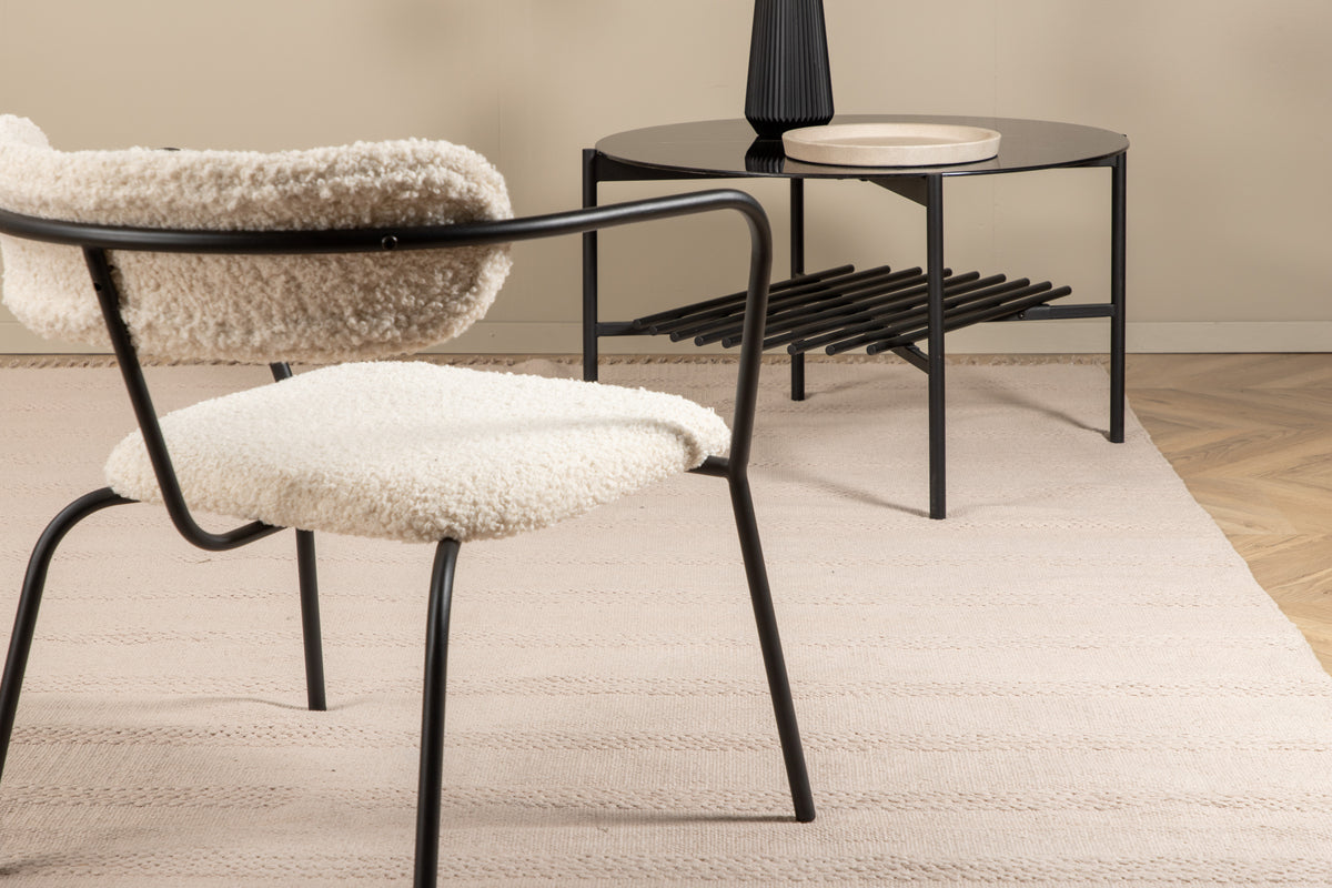 Nico Rectangular Carpet 230 x 160 Beige