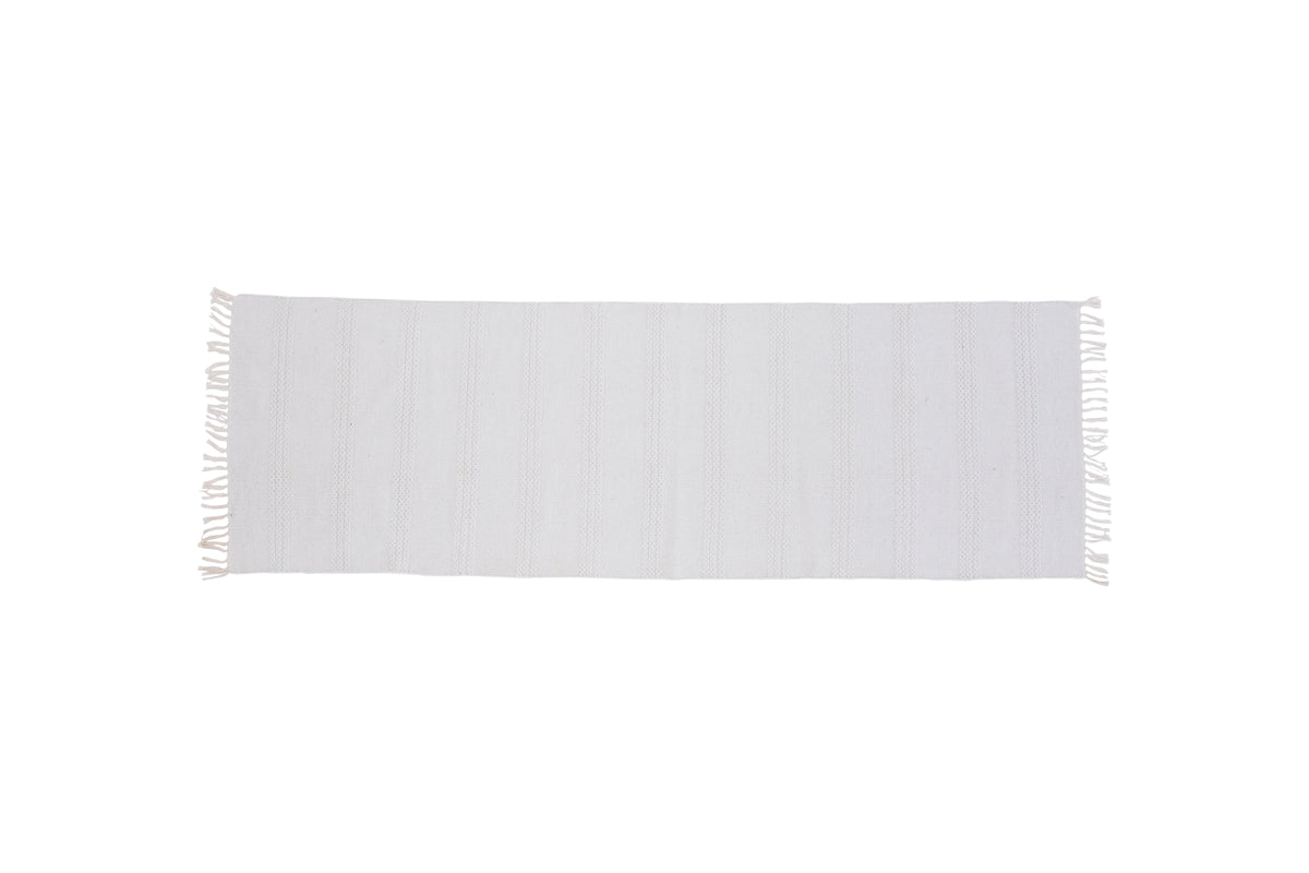 Nico Rectangular Carpet 250 x 80 Offwhite