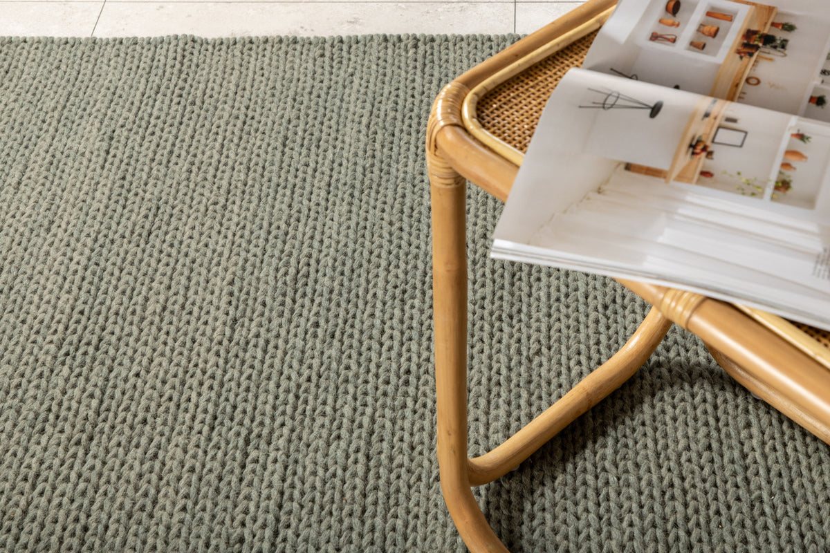 Marta Rectangular Carpet 350 x 250 Green