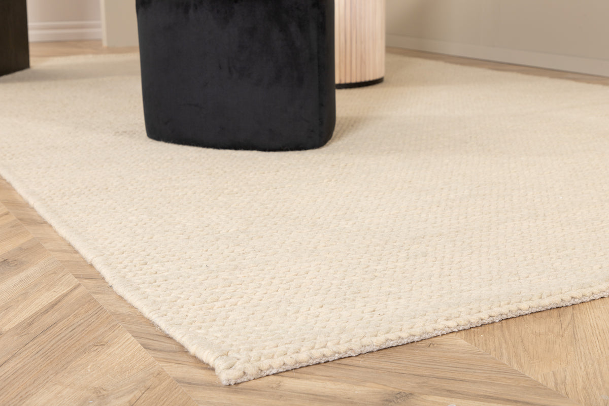 Marta Rectangular Carpet 350 x 250 White