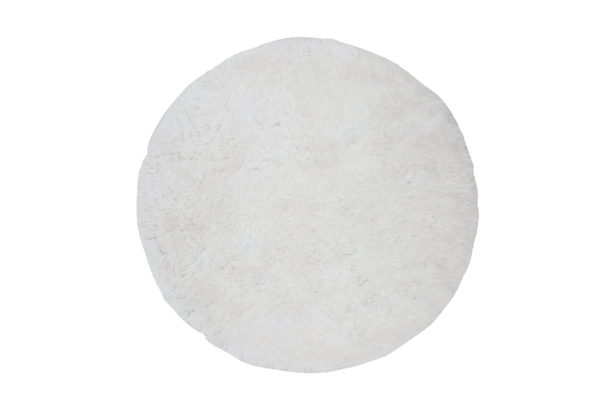 Grace Round Carpet ⌀200 White