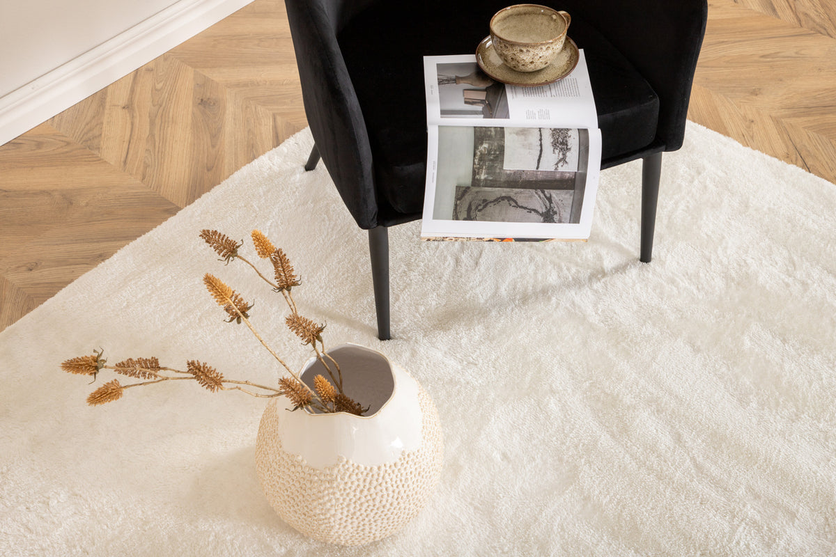 Blanca Rectangular Carpet 300 x 200 White