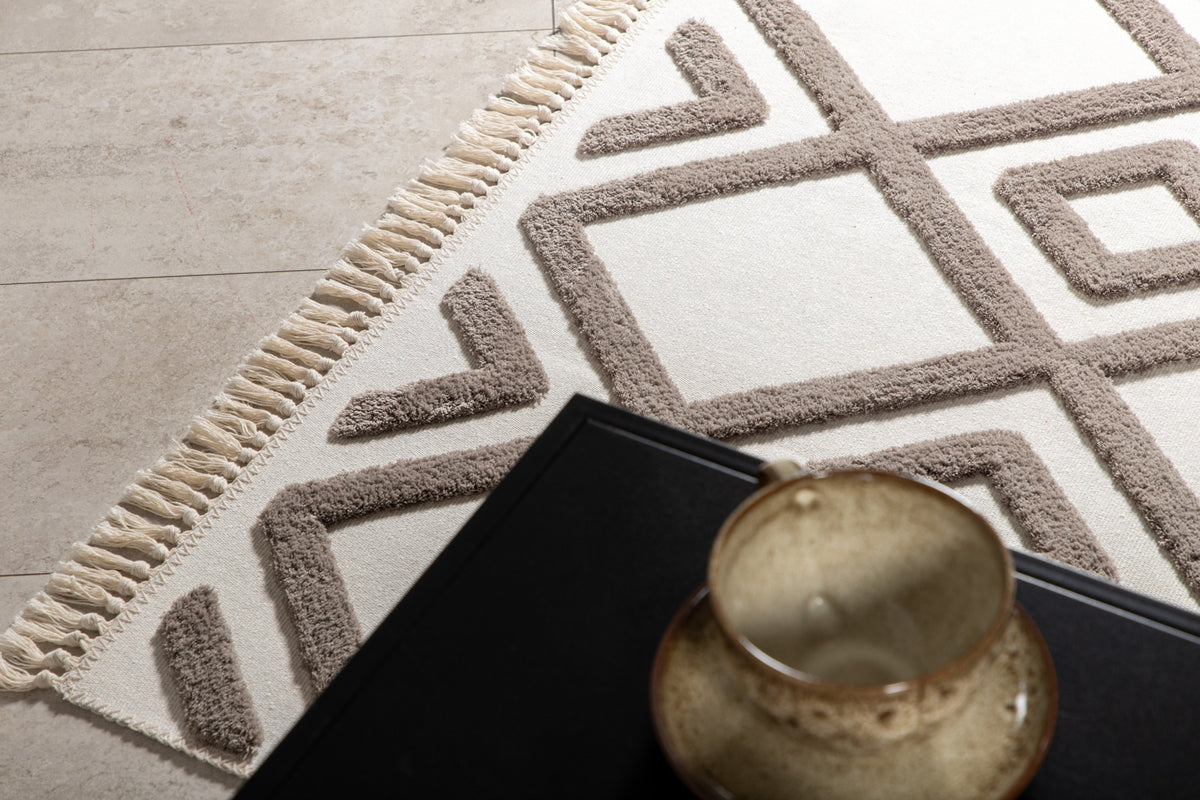 Towa Rectangular Carpet 230 x 160 Brown