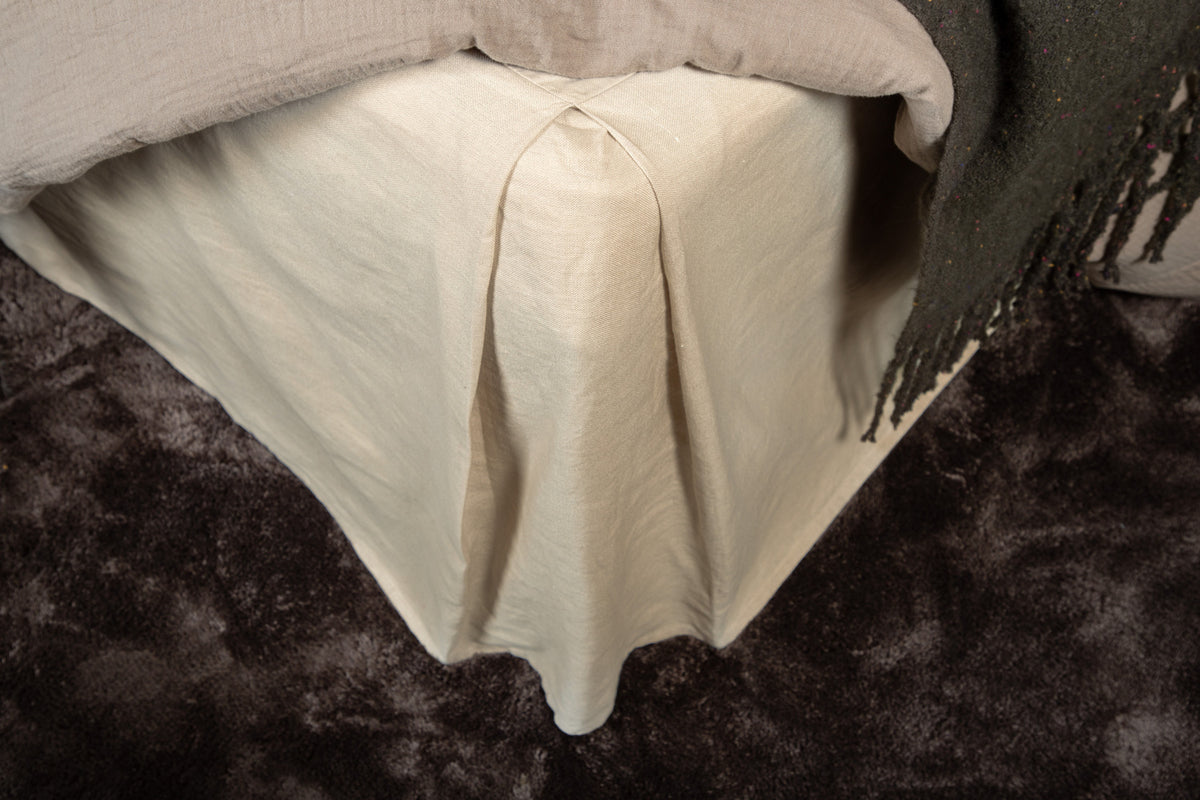 Kimmy Bed Skirt 200 x 180 Beige