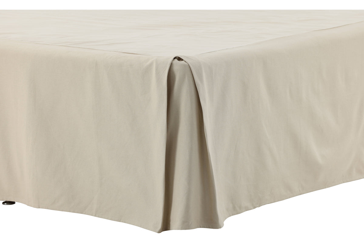 Ziggy Bed Skirt 200 x 120 Beige
