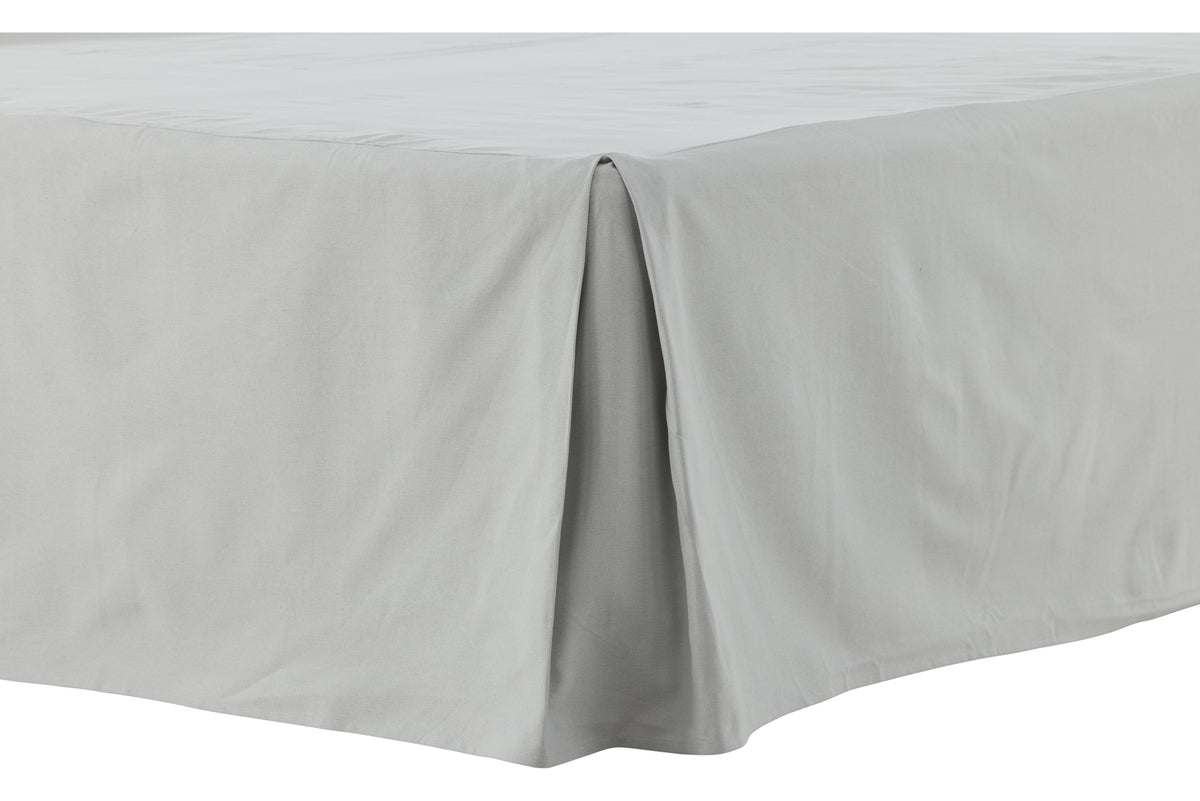 Ziggy Bed Skirt 200 x 120 Light Grey
