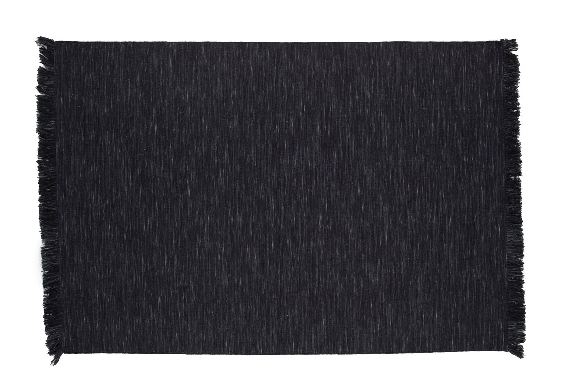 Elton Rectangular Carpet 300 x 200 Black