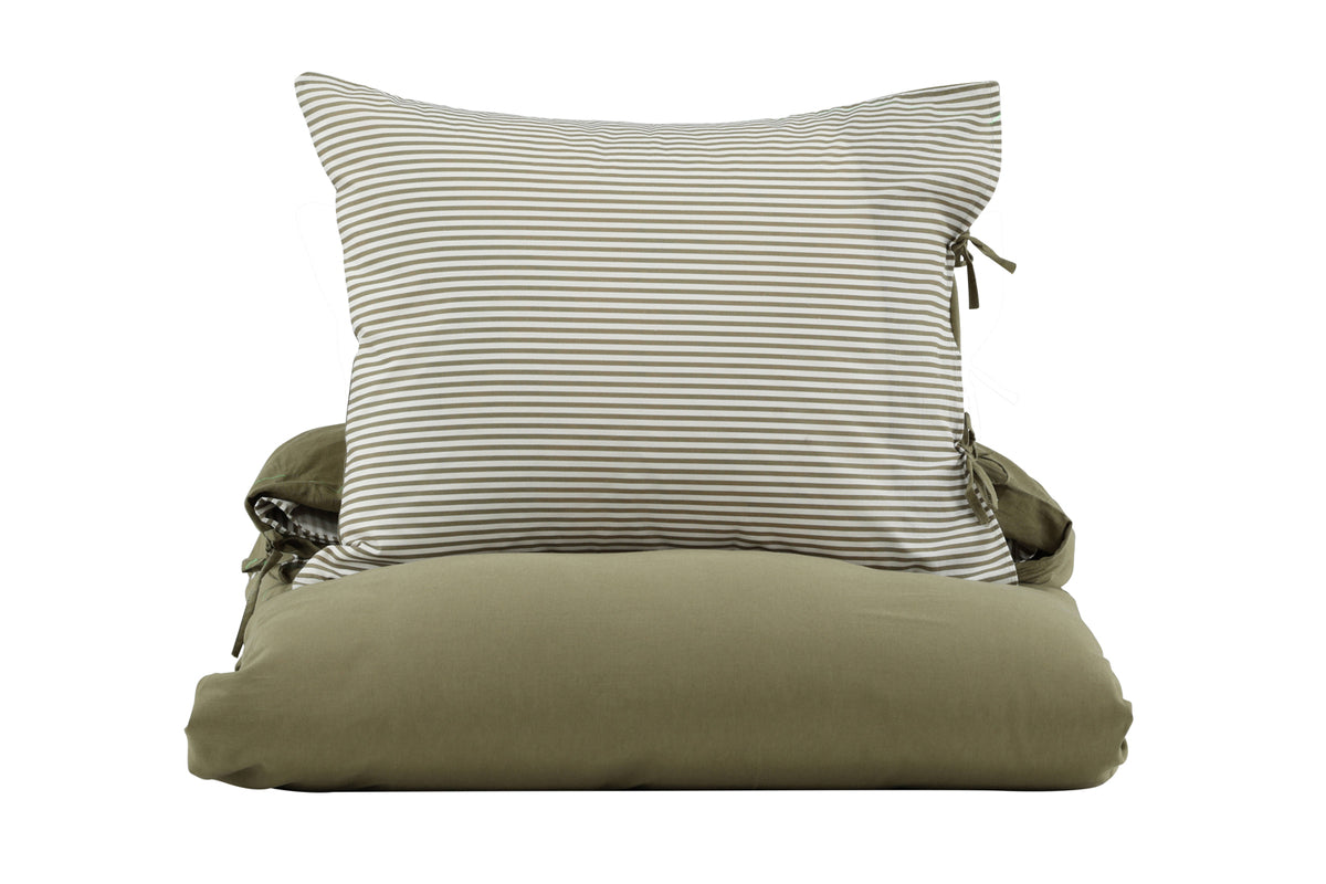 Jenna Bed Set 200 x 150 Moss Green