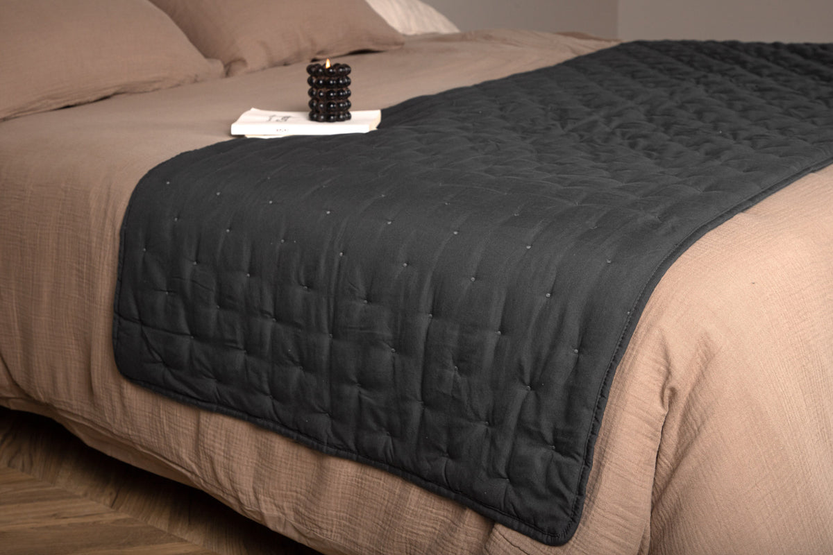 Sally Bedspread 80 x 150 Anthracite
