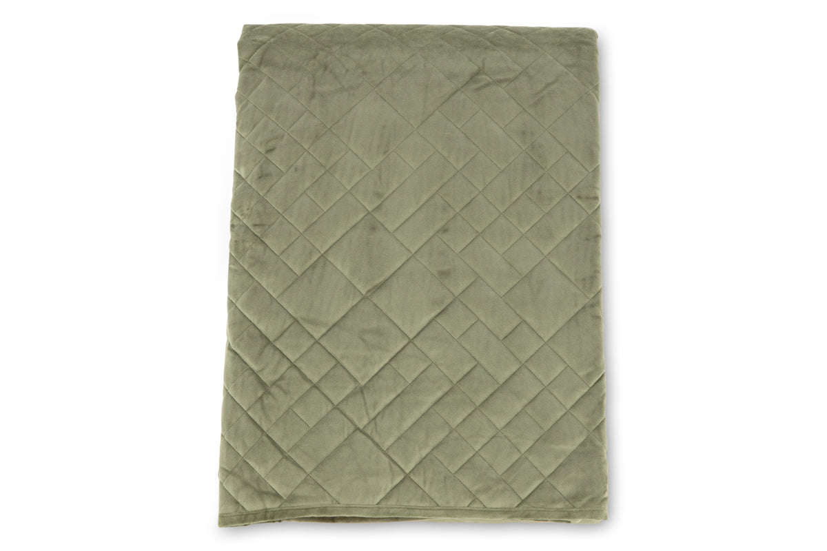 Jilly Bedspread 260 x 260 Green