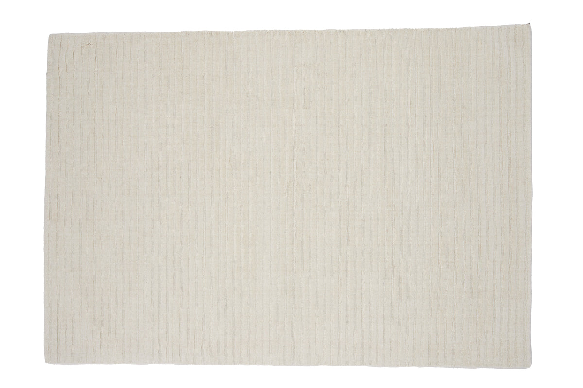 Milton Rectangular Carpet 230 x 160 White