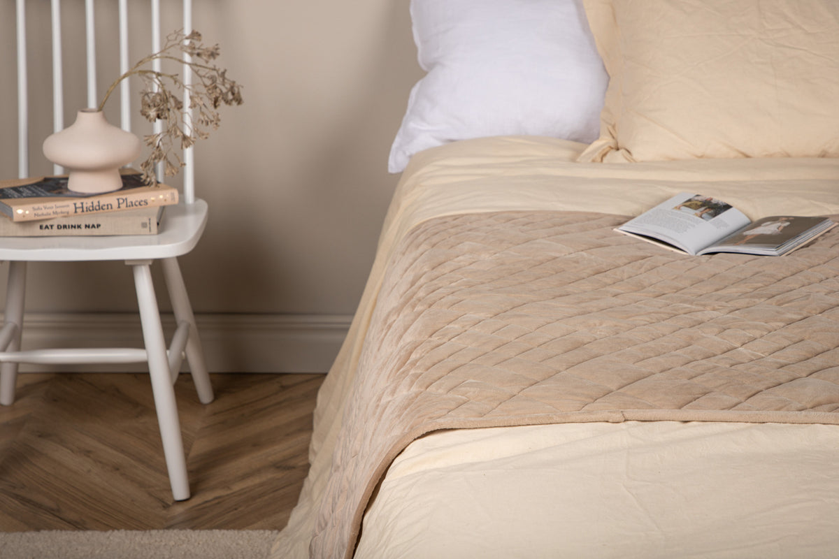 Bedspread 180 x 80 Beige
