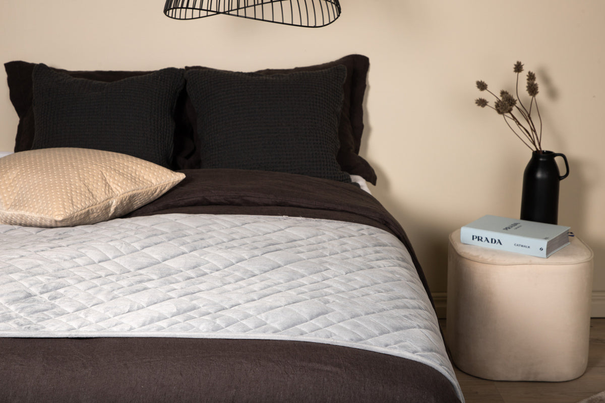 Bedspread 180 x 80 Light Grey