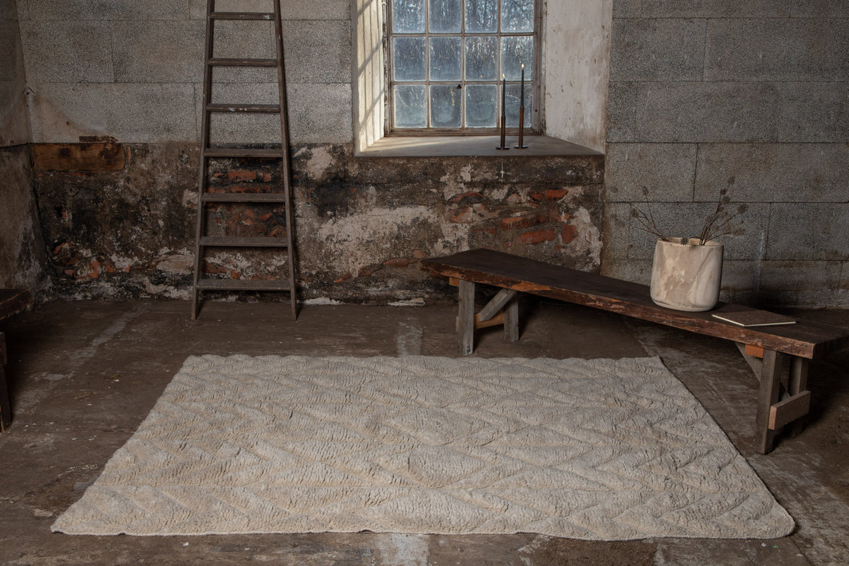 Zoe Rectangular Carpet 300 x 200 Beige