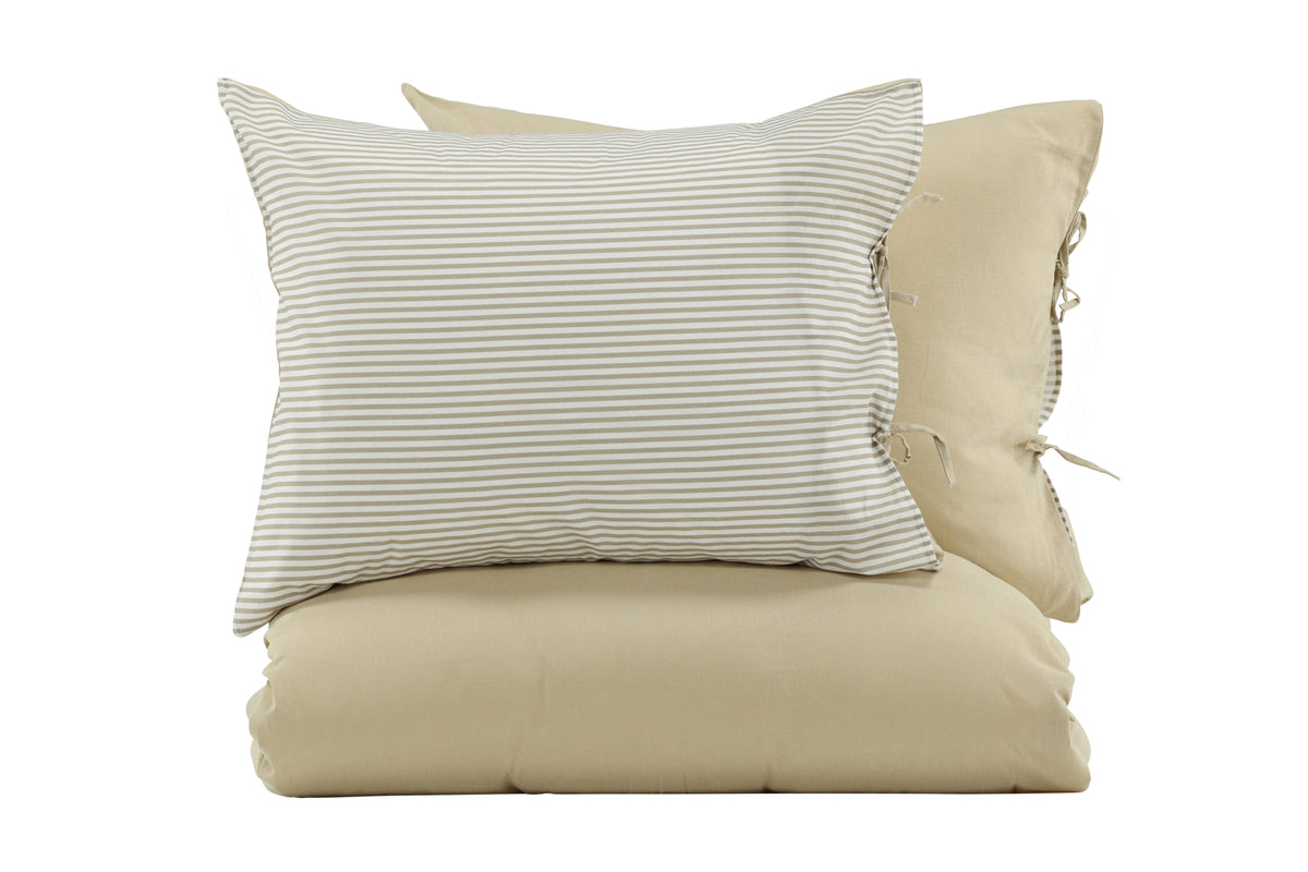 Jenna Bed Set 220 x 240 Sand