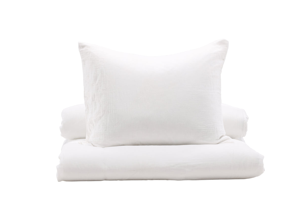 Mila Bed Set 50 x 60 + 150 x 200 White