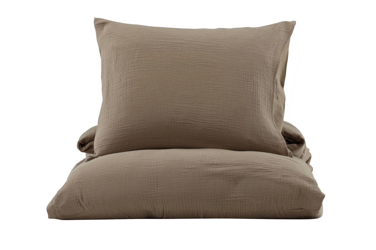 Mila Bed Set 200 x 150 Brown