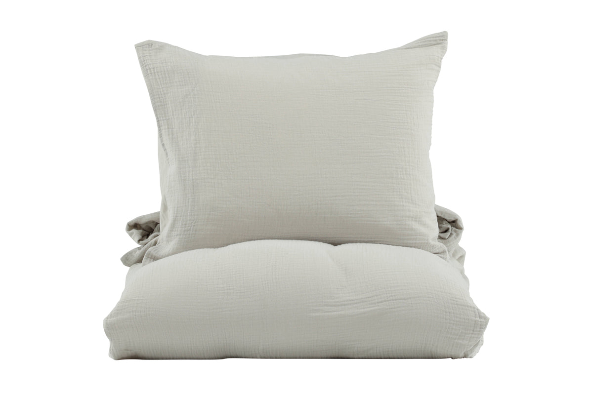 Mila Bed Set 200 x 150 Light Grey