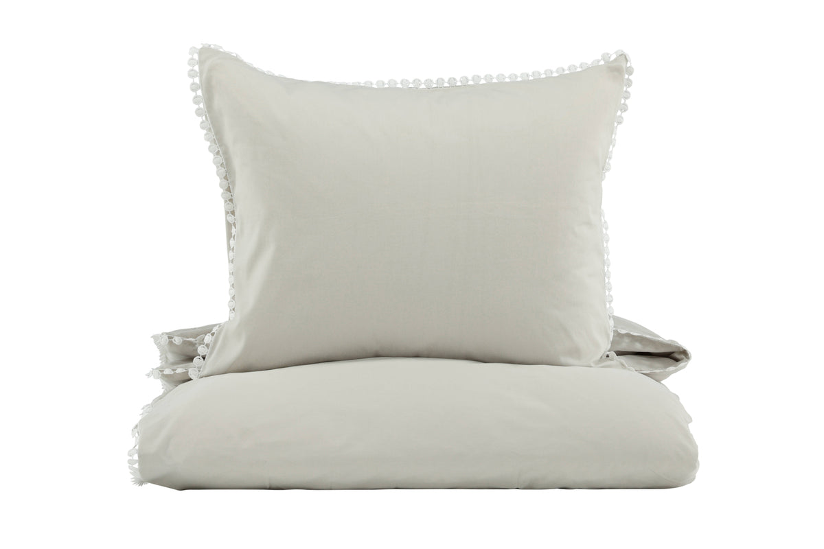 Livia Bed Set 200 x 150 Light Grey